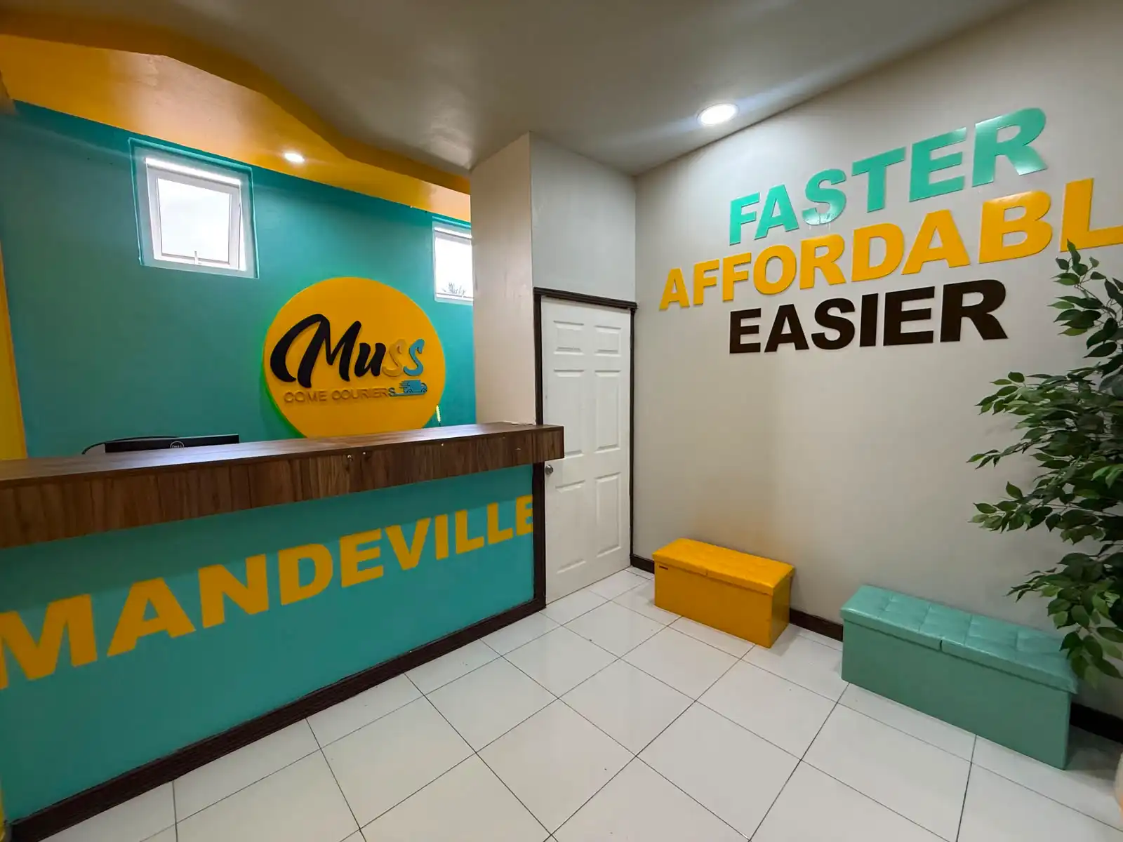 Mandeville branch interior